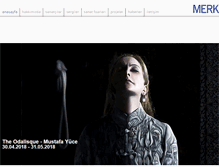 Tablet Screenshot of galerimerkur.com
